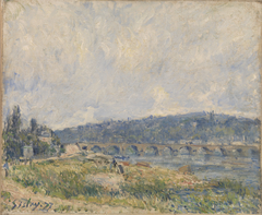 Sèvres Bridge (Le Pont de Sèvres) by Alfred Sisley