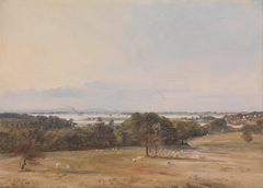 Southampton Water, near Hamble by Frederick Richard Lee