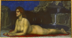 Sphinx by Franz Von Stuck