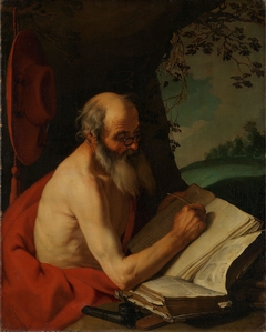 St. Jerome by Hendrick Bloemaert