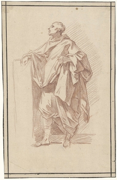 Staande man in toga by Unknown Artist