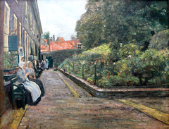 Stephens Home at Leiden by Max Liebermann