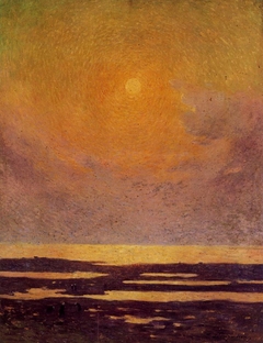 Sunset on the Coast by Ferdinand du Puigaudeau