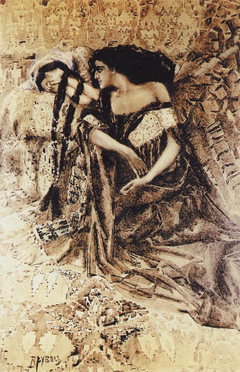 Tamara and the Demon by Mikhail Vrubel