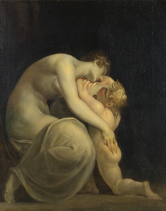 Tekemessa and Eurysake by Johann Heinrich Füssli