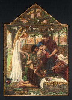 The Adoration by Dante Gabriel Rossetti