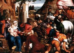 The Adoration of the Magi by Jacopo Bassano