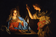 The Annunciation by Matthias Stom