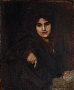 The artist’s niece, Kathleen - Portrait of a Musician by Grace Joel