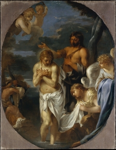 The Baptism of Christ by Sébastien Bourdon