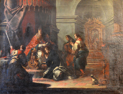 The Baptism of St. Daniel by St. Prosdocimus of Padua by Jacopo Marieschi