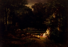 The Bathers (Clearing in the Forest) by Constant Troyon