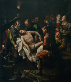 The Burial of Christ by Baltasar de Echave y Rioja