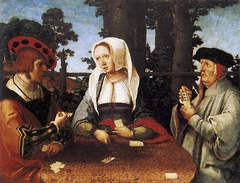 The Card Players by Lucas van Leyden