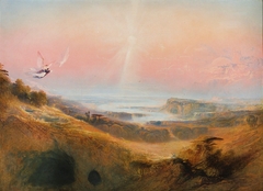 The celestial city and the river of bliss by John Martin