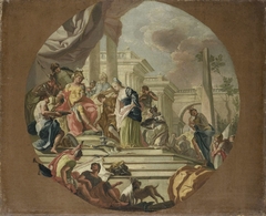 The Continence of Scipio by Giacinto Diana