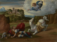 The Conversion of Saint Paul by Benvenuto Tisi