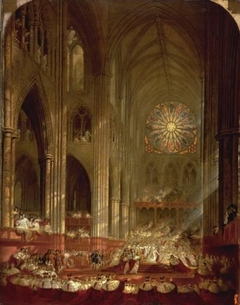 The Coronation of Queen Victoria by John Martin