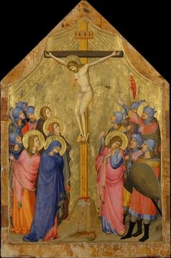 The Crucifixion by Master of the Codex of Saint George