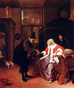 The Doctor's Visit (Alte Pinakothek) by Jan Steen