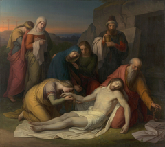 The Entombment of Christ by Gustav Jäger