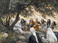 The Exhortation to the Apostles by James Tissot