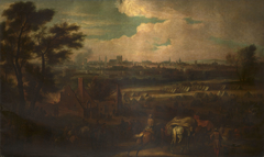 The French Army Encamped before Tournai, 1667 by Adam Frans van der Meulen