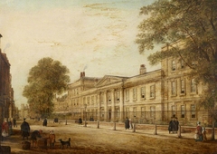 The Front Entrance, Emmanuel College, Cambridge by Richard Banks Harraden