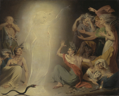 The Ghost of Clytemnestra Awakening the Furie by John Downman