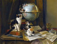 The Globetrotters by Henriëtte Ronner-Knip