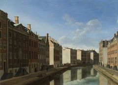 The ‘Golden Bend’ in the Herengracht, Amsterdam, Seen from the East by Gerrit Adriaensz. Berckheyde