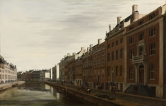 The ‘Golden Bend’ in the Herengracht, Amsterdam, Seen from the West by Gerrit Adriaensz. Berckheyde