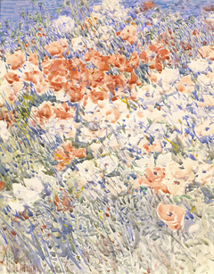 The Island Garden by Childe Hassam