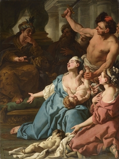 The Judgement of Solomon by Jean François de Troy