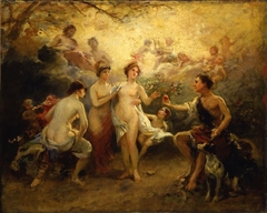 The Judgment of Paris by Henri-Pierre Picou