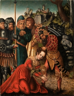 The Martyrdom of Saint Barbara by Lucas Cranach the Elder