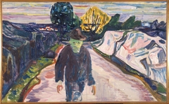 The Murderer by Edvard Munch