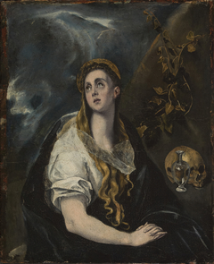 The Penitent Magdalene by El Greco