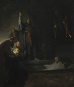 The Raising of Lazarus by Rembrandt