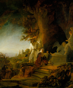 The Risen Christ Appearing to Mary Magdalene by Rembrandt