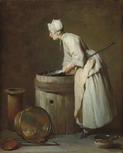 The Scullery Maid by Jean-Baptiste-Siméon Chardin