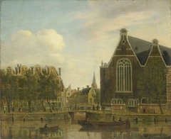 The so-called Boerenverdriet (Peasant's Lament) on the Spui of Amsterdam by Jan Ekels I