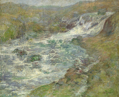 The Torrent by John Henry Twachtman