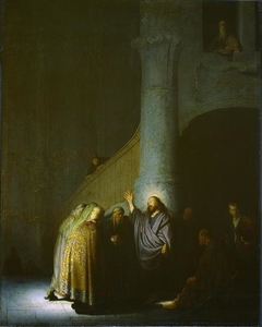 The Tribute Money by Rembrandt