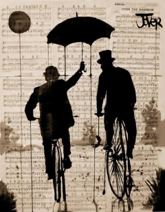 the umbrella by Loui Jover