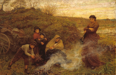 The Vagrants by Frederick Walker