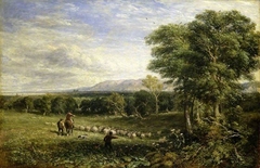 The Vale of Clwyd (1849) by David Cox