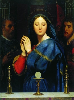 The Virgin adoring the Host by Jean-Auguste-Dominique Ingres