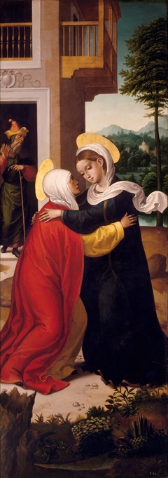 The Visitation by Juan Correa de Vivar