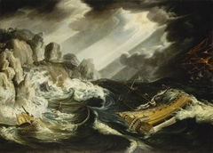 The Wreck of the 'Amsterdam' by Anonymous